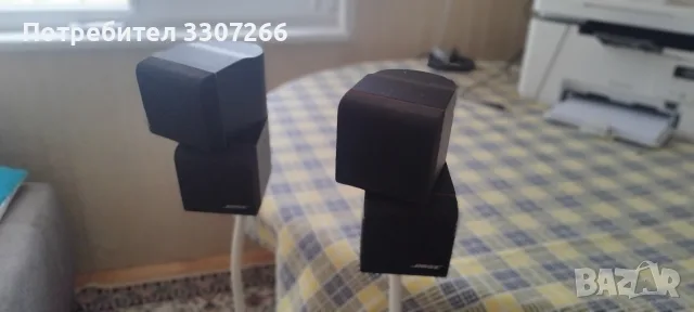 Bose cube тонколони 2х2бр, снимка 2 - Тонколони - 55422800