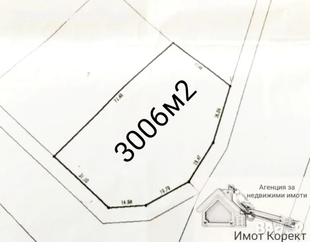 Имот Корект продава Зем.земя 3006м2, с. Войводиново 