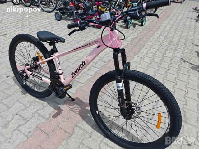 X Алуминиев велосипед 26" ZENITH розов, снимка 2 - Велосипеди - 54939973