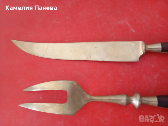 Винтидж прибори за сервиране, снимка 4 - Прибори за хранене, готвене и сервиране - 54787953