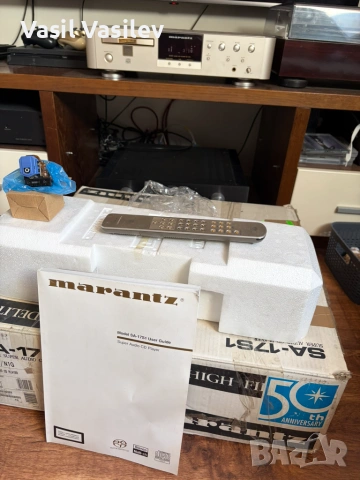 Marantz SA-17S1  SACD/CD Плейър – Пълен Комплект + Резервен Лазер , снимка 5 - Аудиосистеми - 55233036