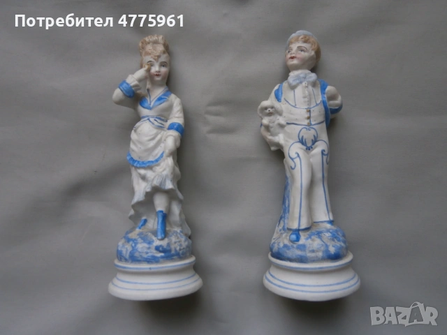 Чифт порцеланови фигури 19см.