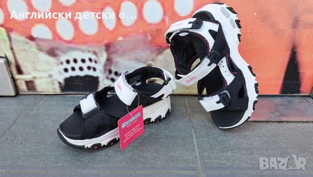 Английски детски сандали-Skechers, снимка 4 - Детски сандали и чехли - 55336650