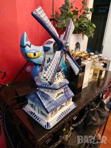 Delft нощна лампа мелница, снимка 5 - Настолни лампи - 55303619