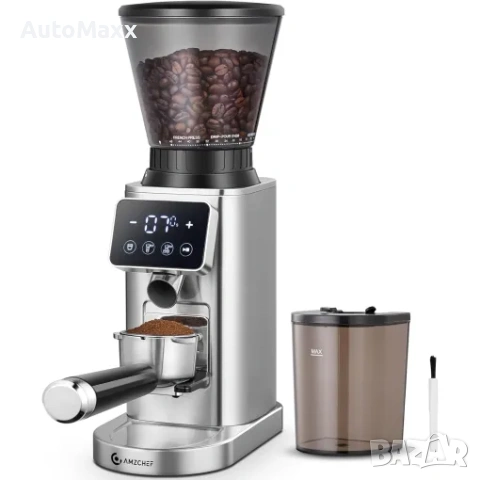 Електрическа кафемелачка Amzchef (‎CG209-SV-14) 150W 
