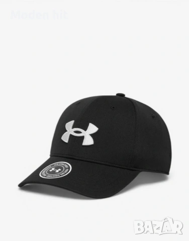 Оригинал! UNDER ARMOUR Blitzing Low Adjustable Cap Black/White шапка с козирка