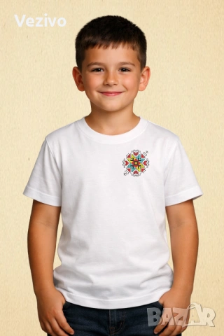 Звездна розета, снимка 3 - Детски Блузи и туники - 54081181