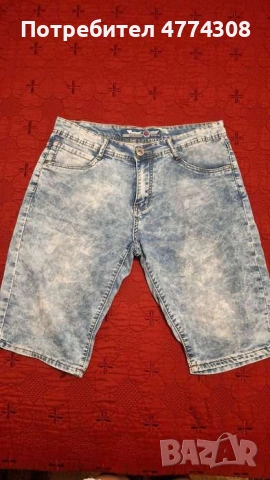 Мъжки дънкови панталонки 33