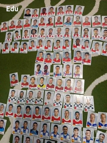 Стикери на Панини Световно 2014, 2018, 2026 Шампионска лига 2000-2001, Евро 2012 Евро 2016