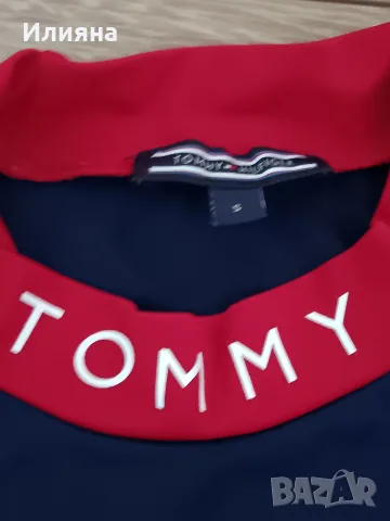 Tommy Hilfiger Тениска с UV защита, S размер, снимка 2 - Детско бельо и бански  - 55526006