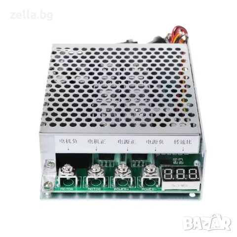 Дигитален PWM контролер 60A/100A, 12V-55V за DC мотор и HHO генератор 10113, снимка 12 - Друга електроника - 54657880