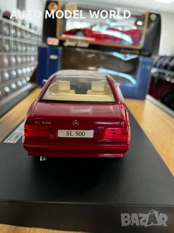 REVELL метален колекционерски модел количка MERCEDES-BENZ SL500 1994г. 88.01 лв. / 45 €, снимка 6 - Колекции - 54625347