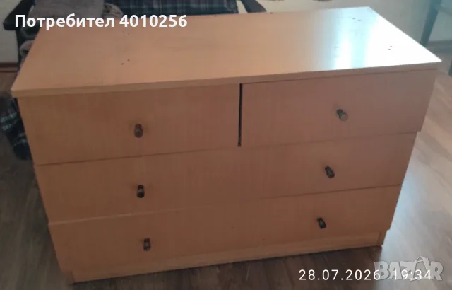 ЗА ПЛОВДИВ - СКРИН С 4 ЧЕКМЕДЖЕТА, СУПЕР ЕВТИНО!, снимка 4 - Скринове - 55450157