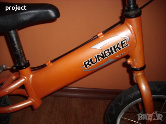 RUNBIKE 12 ″ USA АЛУМИНИЕВ Детски велосипед,колело с помощни колела.Промо!, снимка 3 - Детски велосипеди, триколки и коли - 54805285