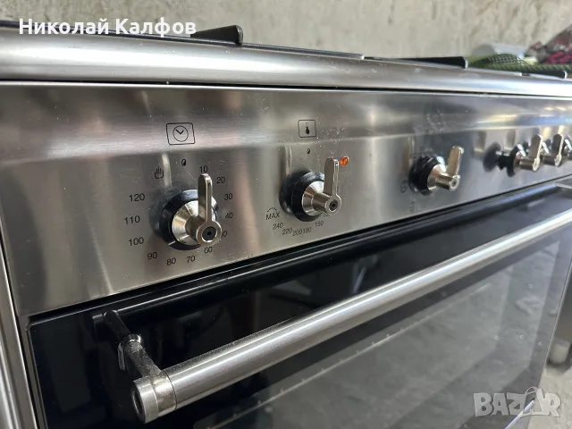 Професионална газова печка Смег/Smeg, снимка 8 - Обзавеждане за заведение - 55493289