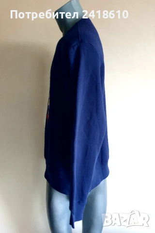 POLO Ralph Lauren Cotton Mens Size L ОРИГИНАЛ! Мъжка Блуза - Суитшърт !, снимка 4 - Блузи - 54127307