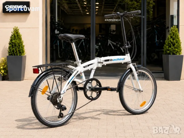 НОВ градски велосипед Bachini Folding 20 - БЕЗПЛАТНА ДОСТАВКА, снимка 4 - Велосипеди - 55391157
