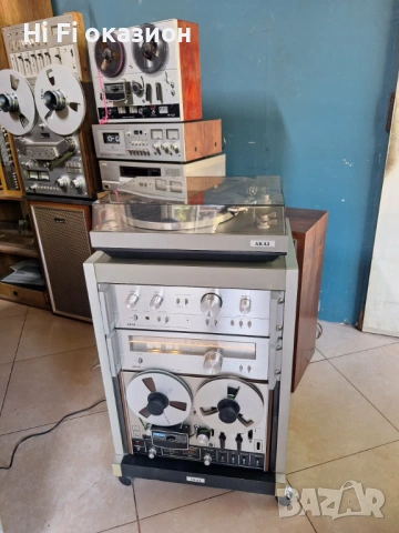 Комплект Akai AM2250 * Akai AT2250 * Akai unit rack (шкаф)), снимка 7 - Ресийвъри, усилватели, смесителни пултове - 54707242