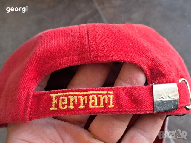 оригинална винтидж шапка Ferrari F1 - 2000 35/3, снимка 7 - Шапки - 54726465