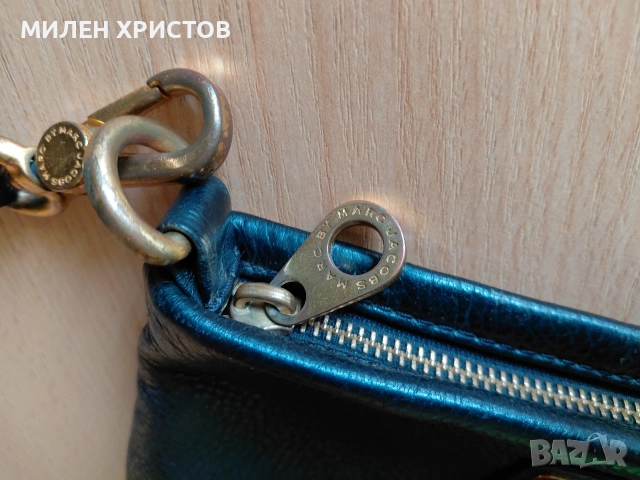Marc Jacobs-100% Оригинал Естествена кожа-Мини чанта 24см/16см, снимка 7 - Чанти - 54824951