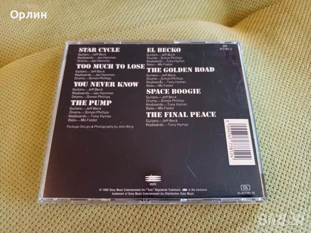 jeff beck - оригинален cd, снимка 2 - CD дискове - 55358358
