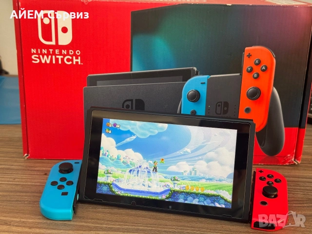 Nintendo Switch с поставен чип, снимка 2 - Nintendo конзоли - 55050883