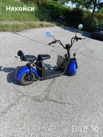 Електрически скутер BIG CITY HARLEY X7 ULTRA 1500W, снимка 9 - Мотоциклети и мототехника - 55239182