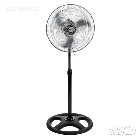 Вентилатор на стойка 16''Muhler FM-6136D 3in1, 50W, индустриален, на стойка, стена, под, снимка 9 - Вентилатори - 55129533