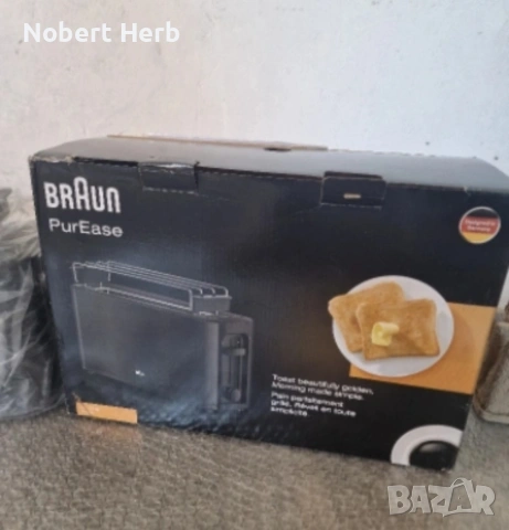 Тостер Braun HT3110BK - Черен