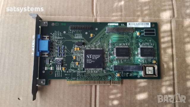 Видео карта Compaq Integrated S3 ViRGE/GX 2MB PCI