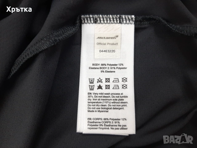 McLaren Formula 1 Team Lando Norris - Оригинална мъжка тениска р-р L, снимка 14 - Тениски - 54167305