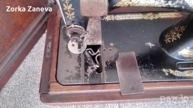 Шевна машина сингер-ръчна, снимка 4 - Антикварни и старинни предмети - 55582461