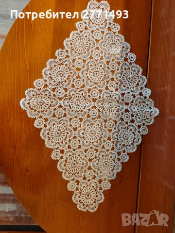 Винтидж плетени покривки, снимка 4 - Декорация за дома - 54243375