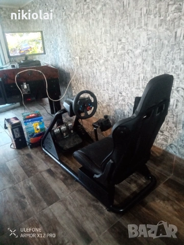 Симулатор на Logitech g 29 с Ps4 с монетник 