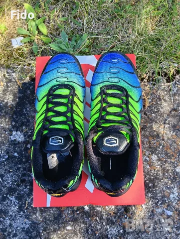 Nike Air Max Plus Racer Blue Volt, снимка 9 - Маратонки - 55453288