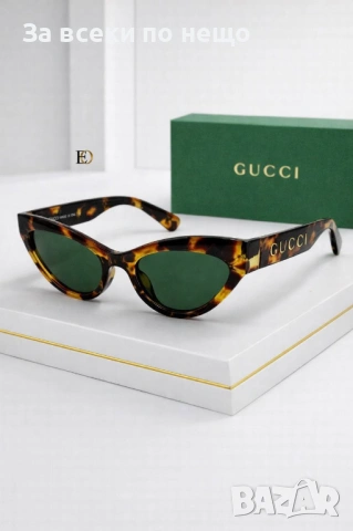 Gucci Слънчеви Очила С UV400 Защита Гучи - Различни Цветове И Модели Код SK1324, снимка 3 - Слънчеви и диоптрични очила - 54308151