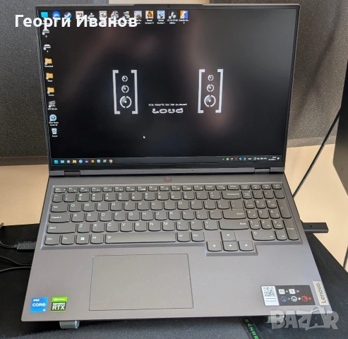 Lenovo Legion 5 pro i5 12500h RTX3060 6 GB  32 gb ddr5 + подарък раница