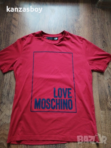 love moschino - страхотна мъжка тениска M, снимка 5 - Тениски - 55001165