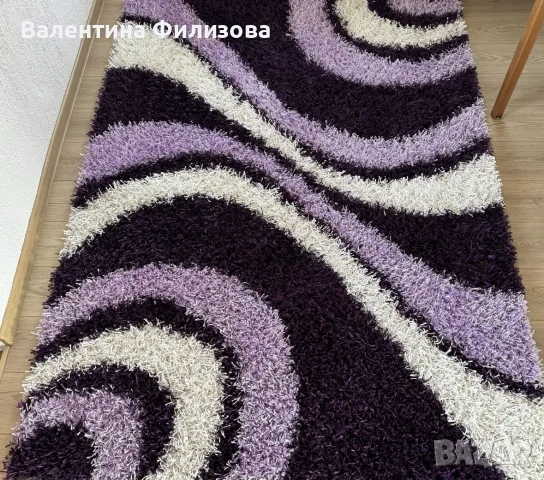 Рошав лилав килим