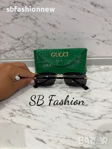 Gucci черни очила с лого, снимка 2 - Слънчеви и диоптрични очила - 55467702