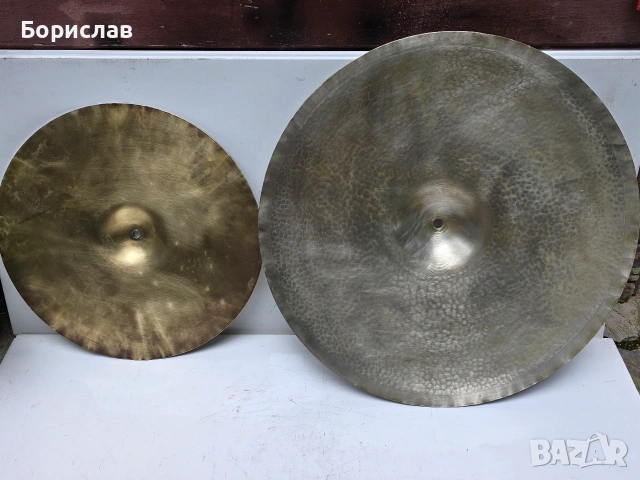 Чинели 2 бр. - месингови, снимка 5 - Ударни инструменти - 55125376
