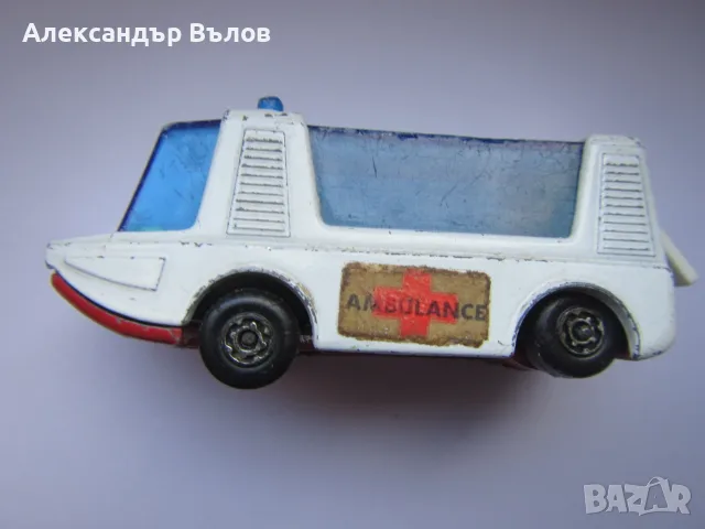 Стара Количка Strecha Fletcha #46 Lesney Matchbox Superfast, снимка 12 - Колекции - 55650256