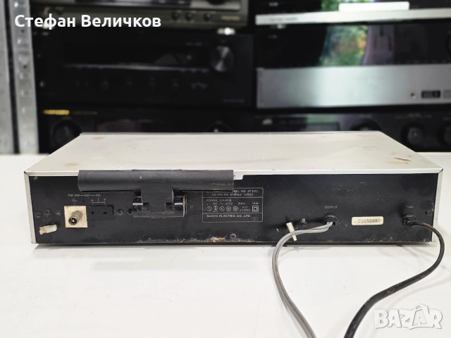 📻 РЕТРО КЛАСИКА! Цифров Тунер Sanyo JT 350 L 🇯🇵🎵, снимка 6 - Радиокасетофони, транзистори - 55022311
