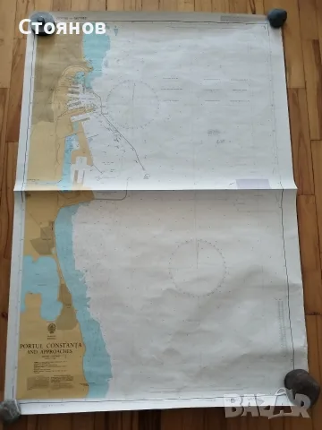 Морски Навигационни Карти , снимка 5 - Антикварни и старинни предмети - 55475156
