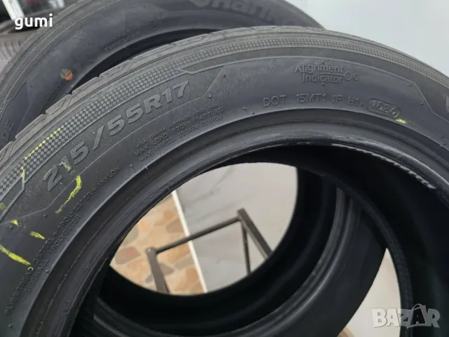 2бр летни гуми 215/55/17 HANKOOK L06384 , снимка 4 - Гуми и джанти - 55484978