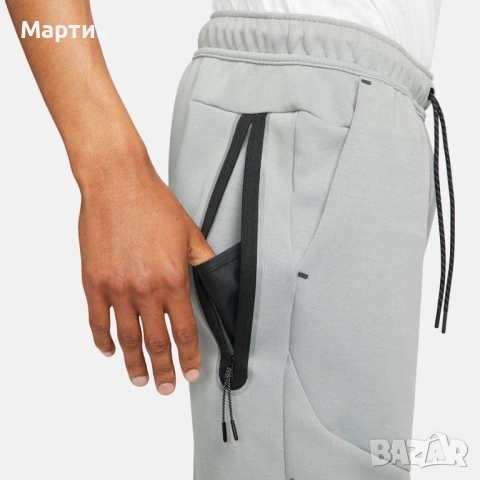 Мъжки комплект Nike Tech Fleece Smoke Grey - размер M, снимка 8 - Спортни дрехи, екипи - 54670547