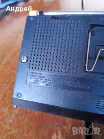 Старо радио,радиоприемник Sony ICF-S30, снимка 4 - Антикварни и старинни предмети - 54257468