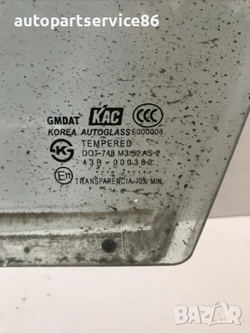 Стъкло за предна лява врата за Chevrolet Nubira 2.0 Vcdi (2008), снимка 3 - Части - 54634825