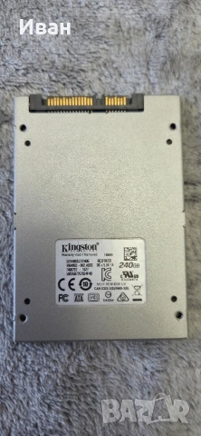 240GB Kingstone SSD 2.5 Sata3, снимка 2 - Твърди дискове - 54221750