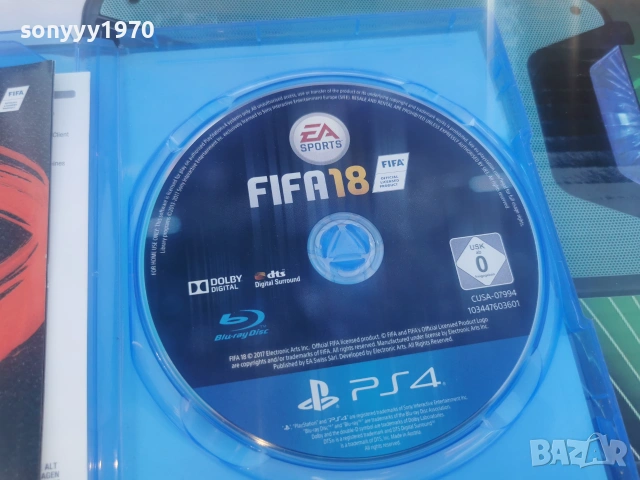 SONY PS4 FIFA 18 0507260927, снимка 18 - Игри за PlayStation - 55159628